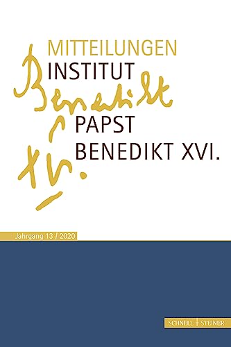 9783795436148: Mitteilungen Institut Papst Benedikt XVI.: Bd. 13