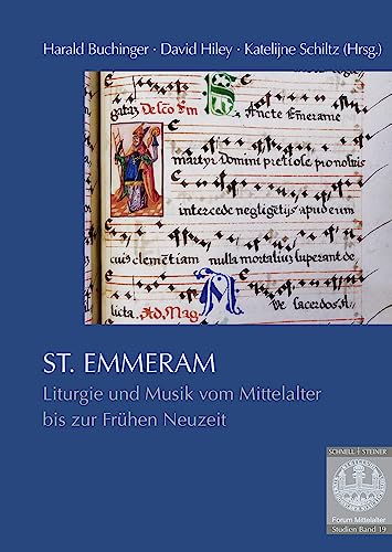 9783795437213: St. Emmeram: Liturgie Und Musik Vom Mittelalter Bis Zur Fruhen Neuzeit (Forum Mittelalter - Studien, 19)