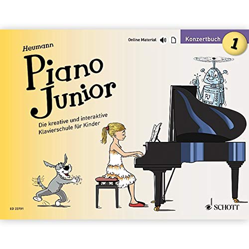 Stock image for Piano Junior: Konzertbuch 1 for sale by GreatBookPrices