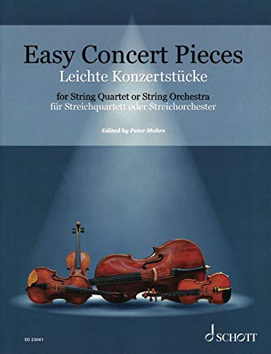 Beispielbild fr Easy Concert Pieces: 26 Easy Concert Pieces from 4 Centuries for String Quartet or Orchestra Score and Parts zum Verkauf von Blackwell's
