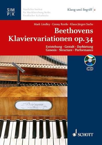 Imagen de archivo de BEETHOVEN'S VARIATIONS FOR PIANO OP34 PRINT BOOK WITH CDKLAVIERVARIATIONEN HARDCOVER Format: Paperback a la venta por INDOO