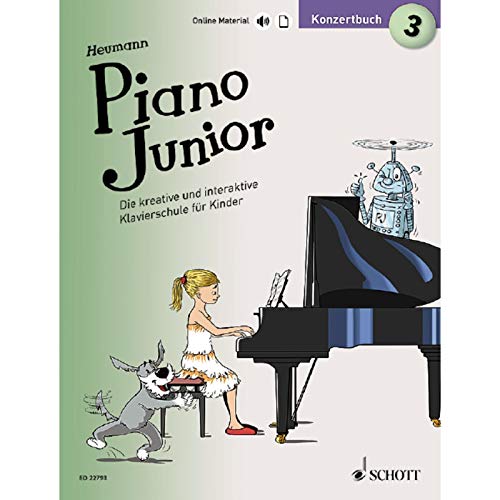 Stock image for Piano Junior: Konzertbuch 3 -Language: german for sale by GreatBookPrices