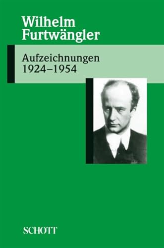9783795706630: Aufzeichnungen 1924-1954 livre sur la musique