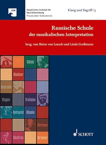 Stock image for Russische Schule der musikalischen Interpretation for sale by Revaluation Books