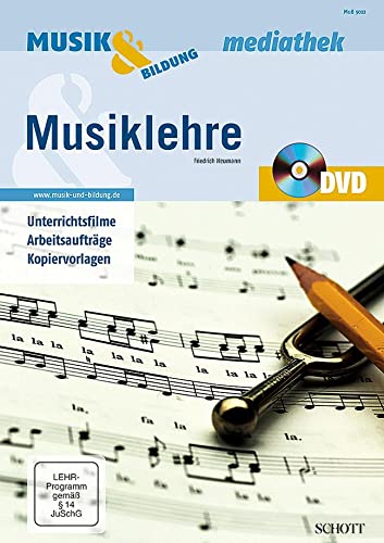 9783795710613: Musiklehre livre sur la musique+dvd: Unterrichtsfilme, Arbeitsauftrge, Kopiervorlagen. Ausgabe mit DVD.