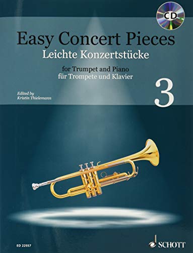 Beispielbild fr Easy Concert Pieces: 22 Pieces from 5 Centuries. Band 3. Trompete und Klavier. Ausgabe mit CD. zum Verkauf von medimops