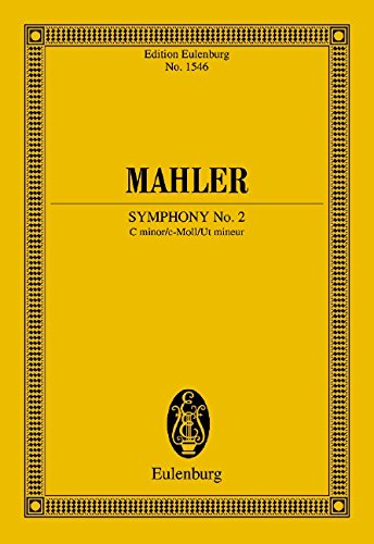 Sinfonie Nr. 2 c-Moll : Orchester. Studienpartitur. - Gustav Mahler
