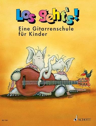 9783795712204: Los geht's ( gitarrenschule fur guitare: Eine Gitarrenschule fr Kinder. Gitarre. Schlerheft.