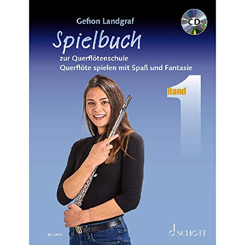 9783795712389: Spielbuch zur Querfltenschule: Querflte spielen mit Spa und Fantasie. Spielbuch 1. Flte und Klavier. Spielbuch mit CD.: Playbook 1