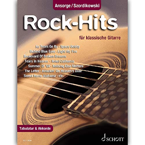 9783795712471: Rock-Hits: 25 beliebte Songs. guitar. Recueil de pices instrumentales.