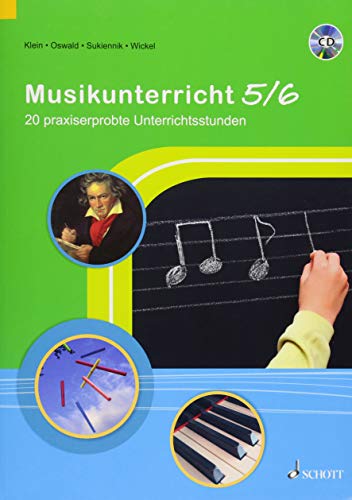 Beispielbild fr Musikunterricht 5/6: 20 praxiserprobte Unterrichtsstunden. Ausgabe mit CD. zum Verkauf von medimops