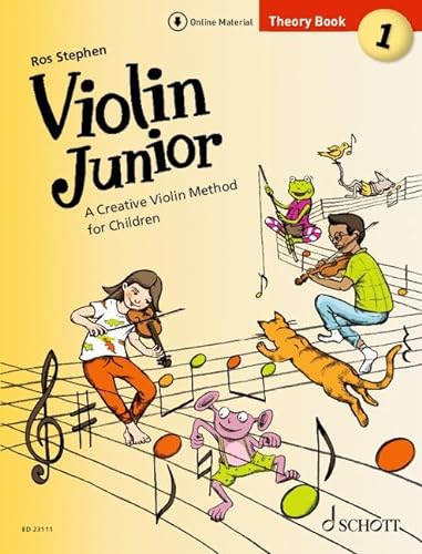 Beispielbild fr Stephen: Violin Junior: Theory Book 1 - A Creative Violin Method for Children Book With Media Online zum Verkauf von Blackwell's