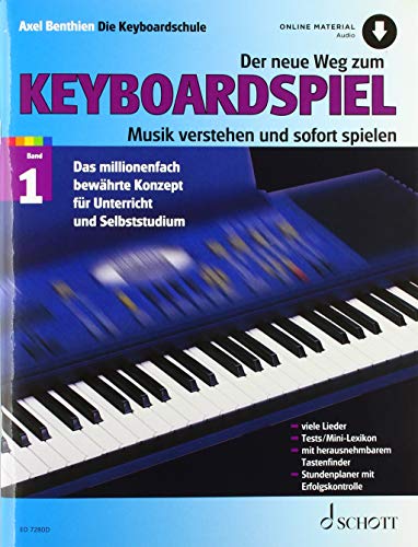 Beispielbild fr Der neue Weg zum Keyboardspiel: Musik verstehen und sofort spielen. Band 1. Keyboard. Lehrbuch mit Online-Audiodatei. zum Verkauf von Jasmin Berger