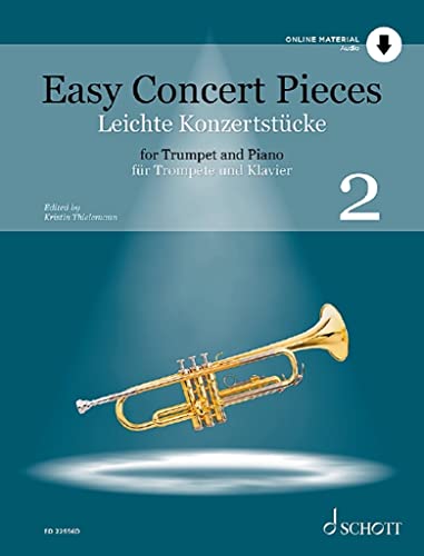 Stock image for Easy Concert Pieces-Volume 2 Trumpet and Piano for sale by Blackwell's