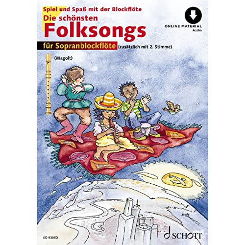 Beispielbild fr The Most Beautiful Folk Songs the Most Beautiful Folk Songs zum Verkauf von Blackwell's
