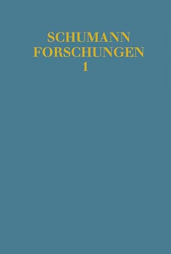 Beispielbild fr Robert Schumann - Ein romantisches Erbe in neuer Forschung. Acht Studien. Hrsg. von der Robert-Schumann-Gesellschaft Dsseldorf. zum Verkauf von Musikantiquariat Bernd Katzbichler