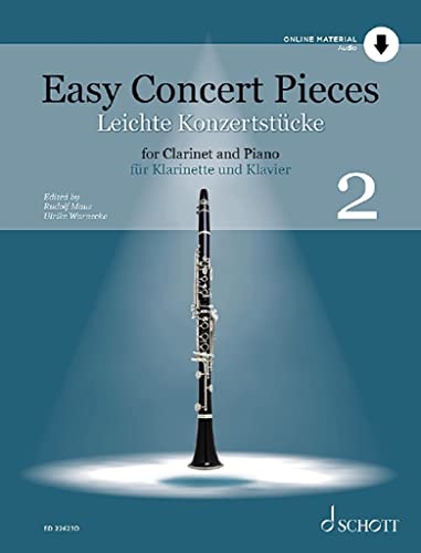 Stock image for Easy Concert Pieces, Volume 2 - 22 Pieces from 4 Centuries Book with Audio Online (Vol. 2) for sale by Book Deals