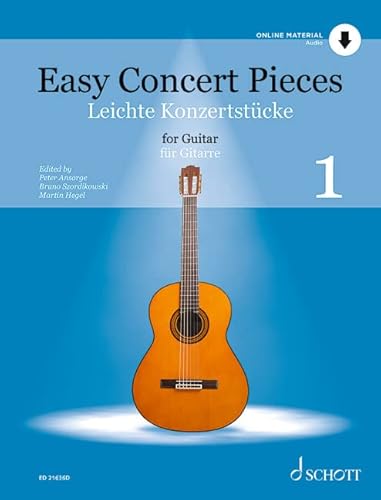 Beispielbild fr Easy Concert Pieces Guitar, Volume 1 Book With Online Audio zum Verkauf von Blackwell's