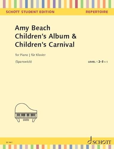 Beispielbild fr Beach: Children's Album and Children's Carnival Op. 25 Easy - Intermediate zum Verkauf von Blackwell's