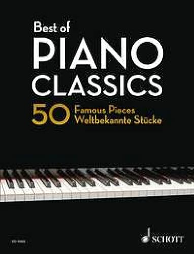 Stock image for Best of Piano Classics - 50 Famous Pieces - Solo Piano - (ED 9060) for sale by Goldstone Books