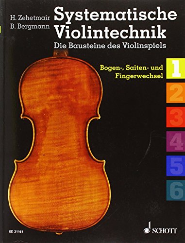 9783795747282: Systematische violintechnik band 1 violon