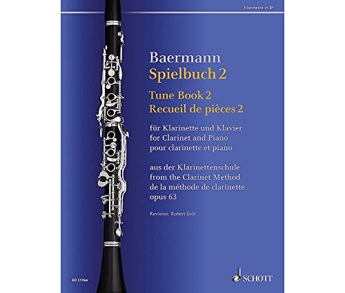 Imagen de archivo de Tune Book 2, Op. 63: Concert Pieces from the Clarinet Method - Clarinet and Piano a la venta por Kennys Bookshop and Art Galleries Ltd.