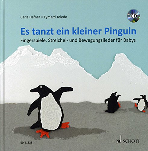 Stock image for Es tanzt ein kleiner Pinguin: Fingerspiele, Streichel- und Bewegungslieder fr Babys. Ausgabe mit CD. for sale by medimops