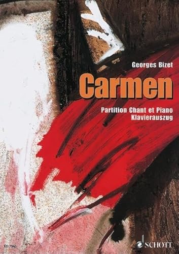 9783795750466: Carmen Piano Vocal Score: Opra comique in 4 Akten. Klavierauszug.