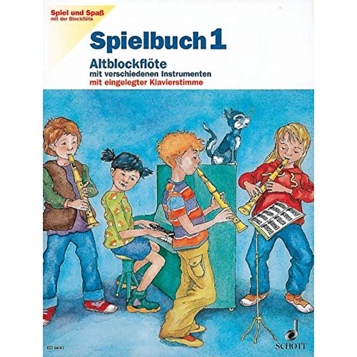 Beispielbild fr Schule fr die Alt-Blockflte. Mit Einbeziehung der Sopran-Blockflte: Spielbuch Altblockflte, H.1: BD 1 (Spiel und Spa mit der Blockflte) zum Verkauf von medimops