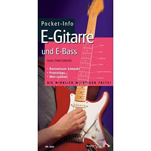 Pocket-Info E-Gitarre und E-Bass (9783795751258) by Hugo Pinksterboer