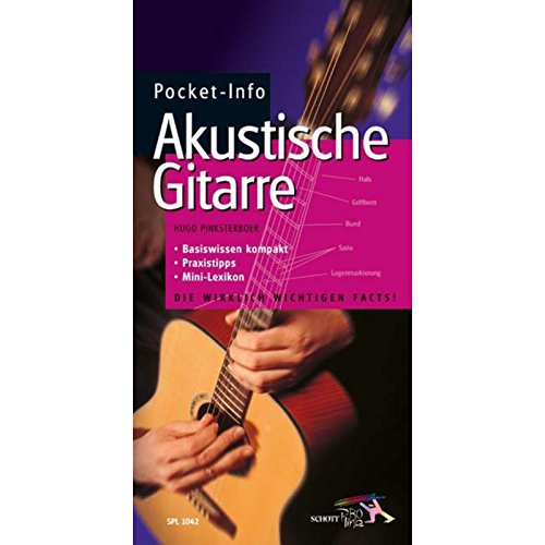 Akustische Gitarre - Pocket-Info - Pinksterboer, Hugo