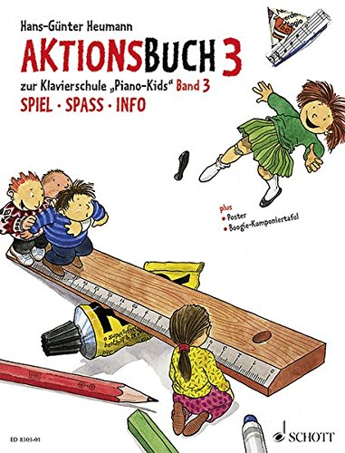 Imagen de archivo de Piano Kids Aktionsbuch 3 zur Klavierschule a la venta por medimops