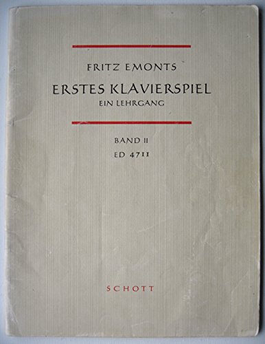 Beispielbild fr Erstes Klavierspiel Band 2 zum Verkauf von Blackwell's