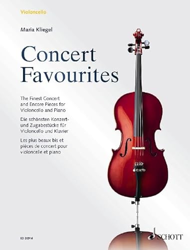 9783795752415: Concert Favourites: The Finest Concert and Encore Pieces: Les plus beaux bis et pices de concert. cello and piano.