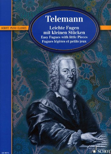 Easy Fugues With Little Pieces: Twv 30: 21-26: TWV 30: 21-26. piano. - Ruf, Hugo