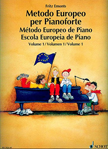 9783795753245: Metodo europeo per pianoforte. Per la Scuola media. Ediz. multilingue: Spanish/Portuguese/Italian