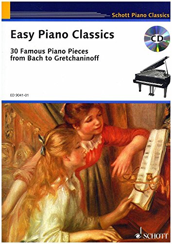 Imagen de archivo de Easy Piano Classics: 30 Famous Piano Pieces from Bach to Gretchaninoff a la venta por WorldofBooks