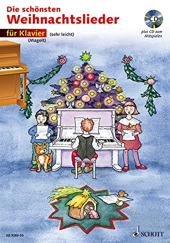 9783795755287: Die schonsten weihnachtslieder piano +cd