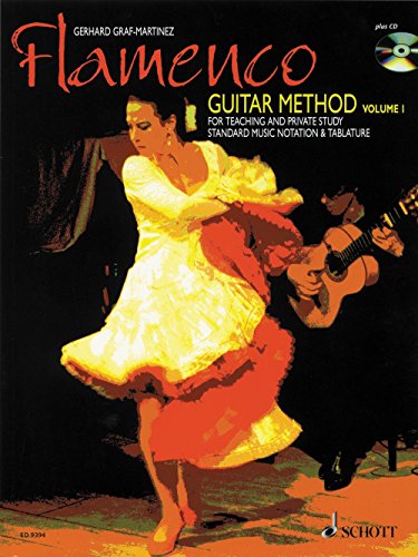 Stock image for Flamenco-Gitarrenschule. Fr Unterricht & Selbststudium. Noten & Tabulatur: Flamenco Guitar Method: for Teaching and Private Study. Vol. 1. Gitarre. . CD.: for Teaching and Private Study. Gitarre for sale by medimops