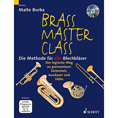 9783795757922: Brass master class cuivres+dvd