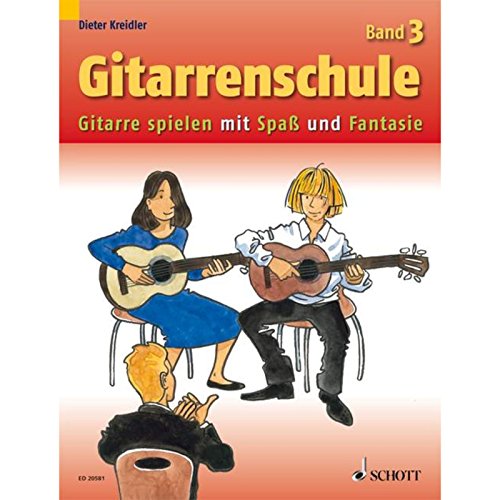 Beispielbild fr Gitarrenschule 3: Gitarre spielen mit Spa und Fantasie - Neufassung zum Verkauf von medimops