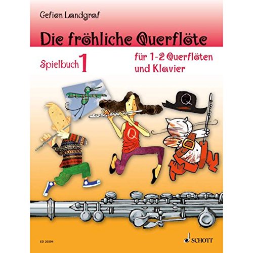 Imagen de archivo de Die Frhliche Querflte, Spielbuch Fr 1-2 Flten U. Klavier: Bd.1 a la venta por Revaluation Books