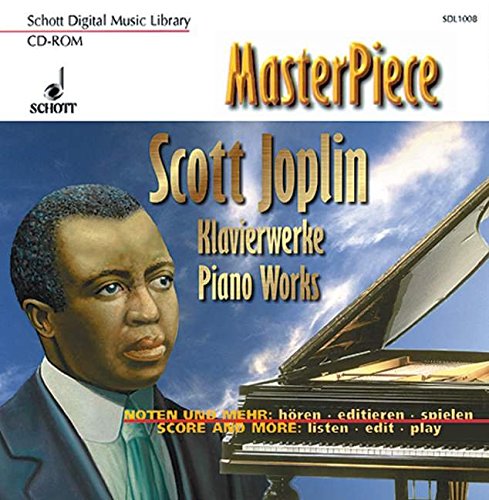 MasterPiece. Scott Joplin. CD- ROM für Windows 3.1/95. Klavierwerke. Noten und mehr: hören, editie