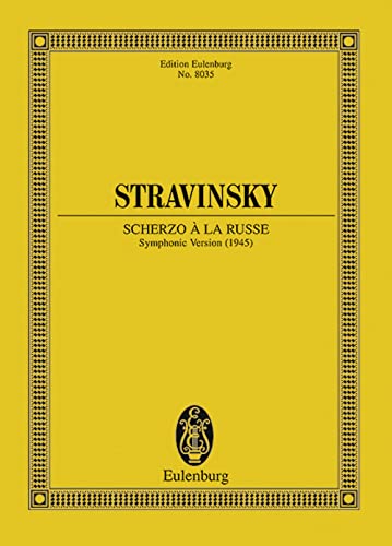 Beispielbild fr Scherzo a La Russe (Versione Sinfonica 1945): Version sinfonique. orchestra. Partition d' tude. zum Verkauf von WorldofBooks
