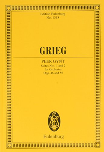 Peer Gynt Suites Nos. 1 and 2 : op. 46 / op. 55. Orchester. Studienpartitur. - Edvard Grieg