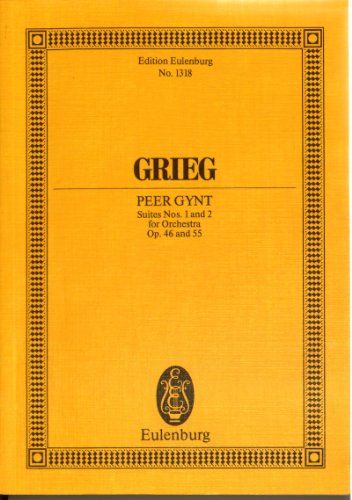 Imagen de archivo de Peer Gynt Suites: No. 1, Op. 46 and No. 2, Op. 55 a la venta por Wonder Book