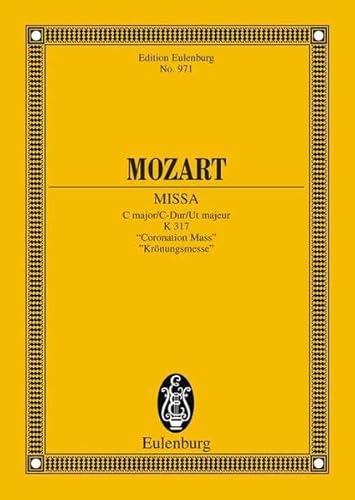 9783795761288: Mozart Missa K317
