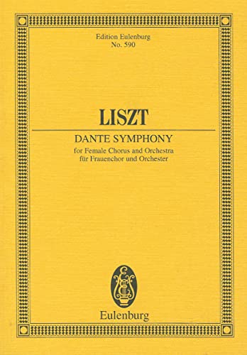 9783795762629: Dante Symphonie: pour Dantes Divina Commedia. female choir and orchestra. Partition d'tude.