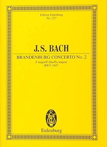 Imagen de archivo de Brandenburg Concerto No. 2, Bwv 1047: In F Major. Miniature Score a la venta por WorldofBooks