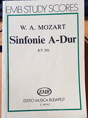 Stock image for Symphony No. 29 in A Major, K201 (Edition Eulenburg) for sale by Books Unplugged